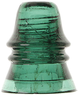 CD 151 [BAR] / [BAR], Dark Green; King City Glass Works!