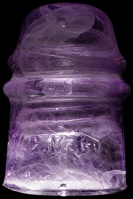 CD 121 W.G.M.CO., Purple w/ Milk Swirls; Milky Denver! UPDATE