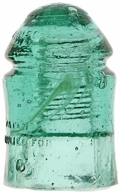 CD 126.4 W.E.MFG.CO., Aqua w/ Gunk; Great impurities!
