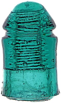 CD 126.4 W.E.MFG.CO., Teal Blue Aqua; Dark color!