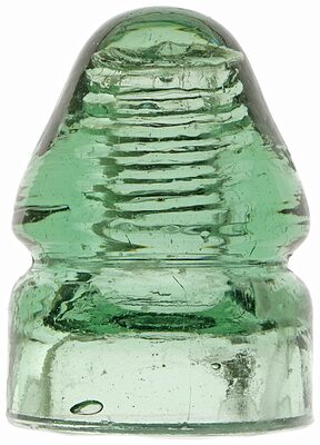 CD 133.4 {Unembossed}, Lime Green; Cadiz Glass?