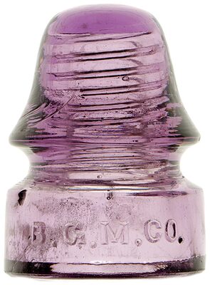 CD 134 B.G.M.CO., Purple; Made in Baltimore!