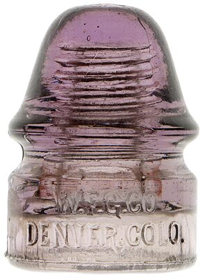 CD 134 W.F.G.CO., Light Purple; Pretty Denver!