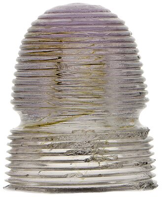 CD 143 {Unembossed} {Canada}, Light Purple w/ Amber; Rare color!