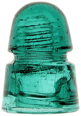 CD 145 B, Rich Blue Aqua w/ 7" Bubble; What a character!