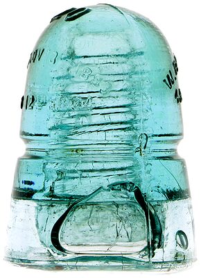 CD 145 BROOKFIELD, Light Aqua w/ 2" Bubble; Large bubble!