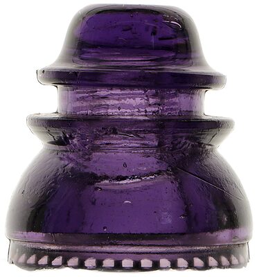 CD 154 {Unembossed Zicme} {Columbia}, Rich Dark Purple; A stunner!