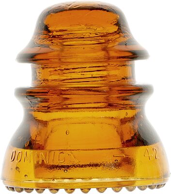 CD 154 DOMINION, Orange Amber; Medium shade!