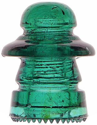 CD 200 No 2, Dark Green Aqua; SUPER RARE! Note the drip points! UPDATE: