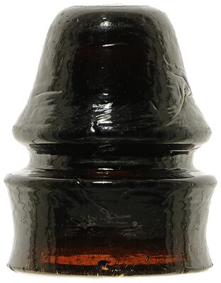 CD 731 {Unembossed}, Red Amber Blackglass; Classic Compromise!