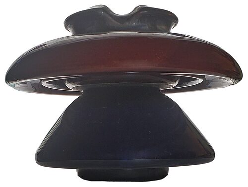 M-2701 {Unmarked PINCO?}, Brown/Cobalt Blue Two Tone w/ Treated Top; "Two Tone"!
