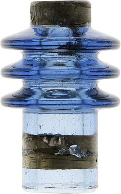 Capacitor Bushing, Cornflower Cobalt Blue; Very rare!