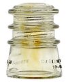 View lot 20 CD 115 HEMINGRAY, Clear w/ Yellow Band; Super wide band!