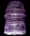 View lot 28 CD 121 W.G.M.CO., Purple w/ Milk Swirls; Milky Denver! UPDATE
