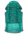View lot 44 CD 126.4 W.E.MFG.CO., Teal Blue Aqua; Dark color!