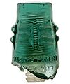 View lot 46 CD 130.2 SEILERS, Aqua; Still says SEILERS PATENT! UPDATE: