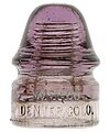 View lot 58 CD 134 W.F.G.CO., Light Purple; Pretty Denver!