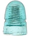 View lot 64 CD 143 {Unembossed} {Canada}, Light Blue Aqua; Double-threaded!
