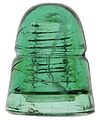 View lot 71 CD 145 B, Green Aqua w/ Milk Streak; Cool milk!