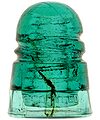 View lot 83 CD 147 PATENT - OTHER, Aqua w/ 1.5 inch "Y" shaped wire; Junk in Glass!