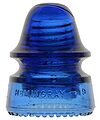 View lot 110 CD 162 HEMINGRAY, Rich Cobalt Blue; Stunning color!