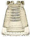 View lot 123 CD 206 "Castle", Light Straw; Round turrets!
