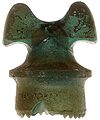 View lot 134 CD 257 HEMINGRAY, Sand Blasted Aqua; Ultimate patina!