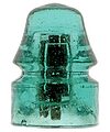 View lot 144 CD 728.7 OAKMAN MFG.CO., Aqua; Original pin!