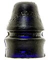 View lot 146 CD 731 TILLOTSON & CO., Cobalt Blue Blackglass; Stunning color!