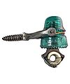 View lot 162 Holmes Tree Bracket w/ CD 160 BROOKFIELD Insulator, Metal and Glass; Super piece of history!