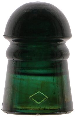 CD 102 DIAMOND, Teal Green w/ Amber Stripes; Tiger-stripes
