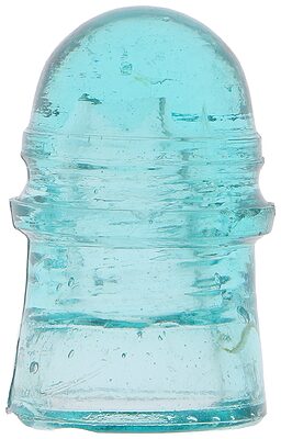 CD 105 AM.INSULATOR CO., Light Aqua; No lines variant