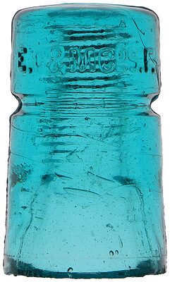 CD 123 E.C.& M.CO., Light Aurora Blue; "G" mold