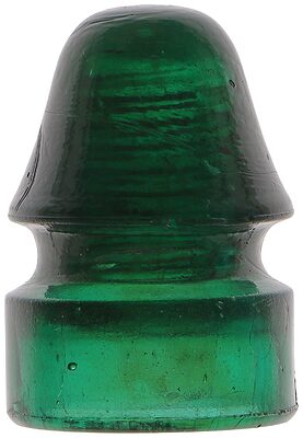 CD 134 {Unembossed}, Dark Green w/ Amber; Emerald streak highlights