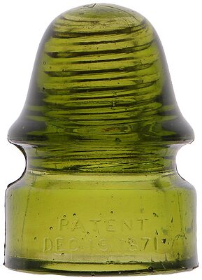 CD 134 DEC. 19, 1871, Olive Green; Rare and striking color