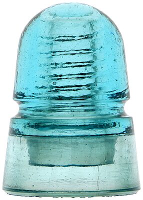 CD 145 STANDARD GLASS INSULATOR CO., Light Blue Aqua; Outstanding condition, bold embossing