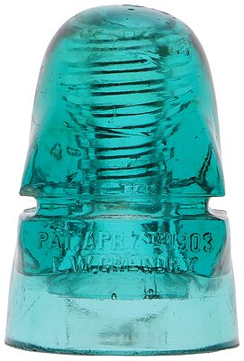 CD 159 GREGORY, Aqua; Super rare