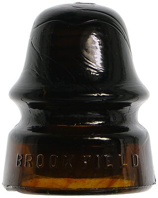 CD 162 BROOKFIELD, Dark Yellow Amber; A beautiful piece