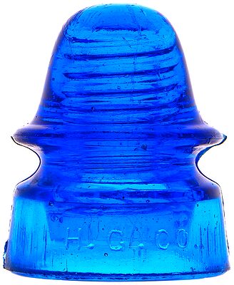 CD 162 H.G.CO., Bright Peacock Blue; Smooth Base and stunning and glowing color