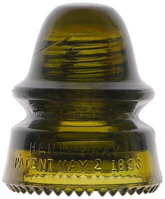 CD 162 HEMINGRAY, "Yellow Olive Green"; A tweener color