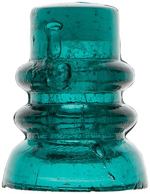 CD 736.1 {Unembossed}, Dark Aqua; A standout example