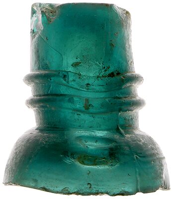 CD 737 {Unembossed}, Dark Teal Green; Great Civil War relic
