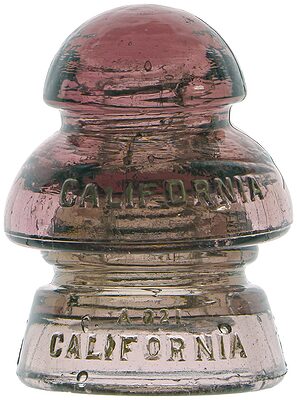 CD 190/191 CALIFORNIA, Light Purple; Key piece for California and tramp collectors