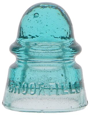 SI 162 BROOKFIELD, Light Aqua; Only 1" tall
