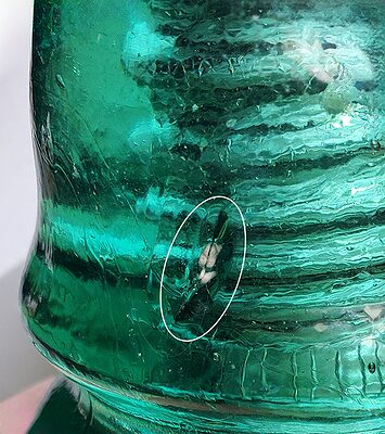 CD 136 B & O {Brookfield product}, Green; Rich and attractive color UPDATE: