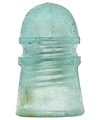 CD 105 AM.INSULATOR CO., Light Aqua; Dots and lines variant