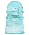 CD 105 AM.INSULATOR CO., Light Aqua; Solid lines variant