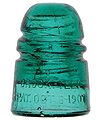 CD 110 BROOKFIELD, Green Aqua; Baby Spiral Groove