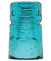 CD 123 E.C.& M.CO., Light Aurora Blue; "G" mold