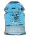 CD 126.4 W.E.MFG.CO., Cornflower Blue; Colorful W.U. piece